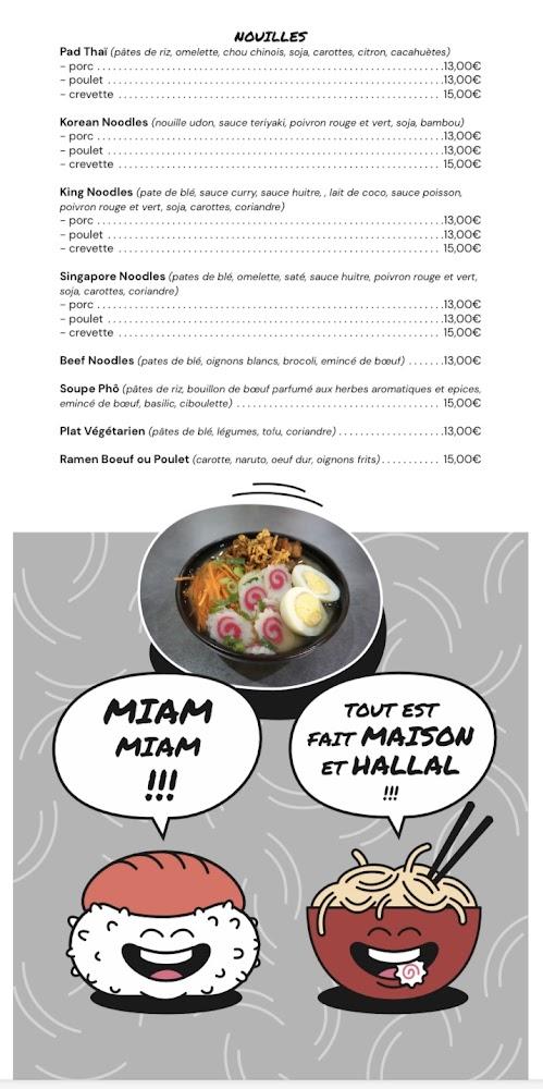 Sushi et noodles - Menu Image 2