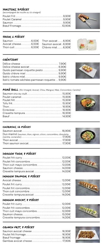 Sushi et noodles - Menu Image 4